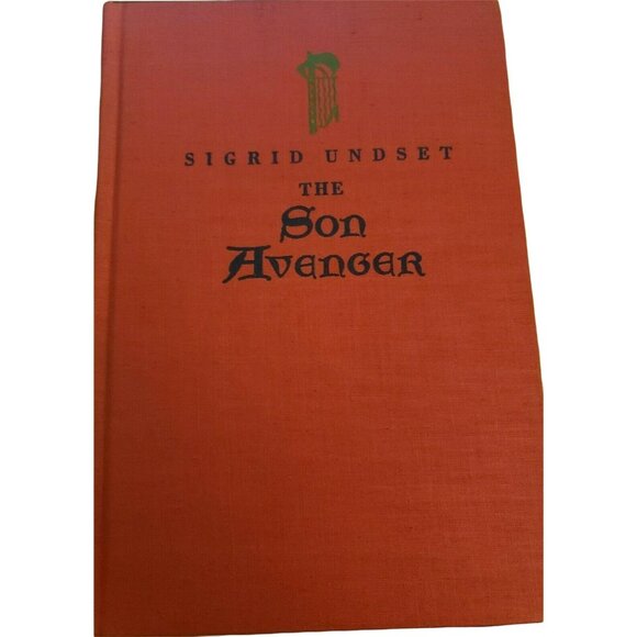 The Son Avenger Sigrid Undset 1930 Hardcover Vtg Book Dust Jacket Alfred Knopf - Picture 4 of 11